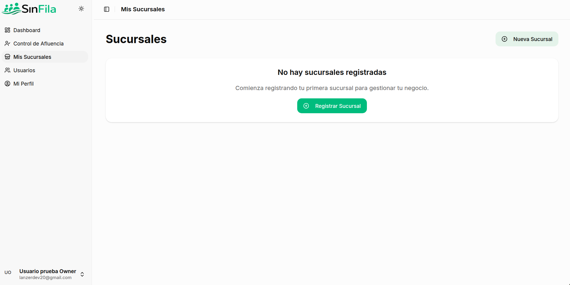 Pestaña de Presentación